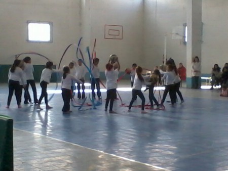 encuentro de gimnasia ritmica con cef de salto